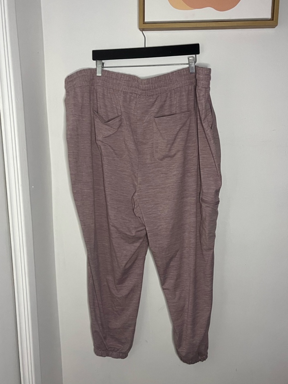 Torrid Happy Camper Pink Mauve Heather Jogger Size 4x - Picture 4 of 6